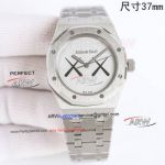 APS Factory Super Clone Audemars Piguet Royal Oak Kaws Silver Dial Steel Case Watch